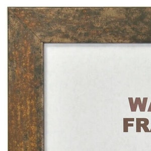 261751 Rust Steel Bar Finish  Picture Frame 100% MADE IN USA