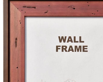911603 Walnut/Cherry Panel 2" Solid Wood Picture Frame