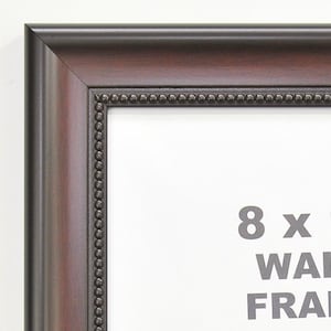 MCS 9x12 Solid Wood Art Frame Matted For 6x8