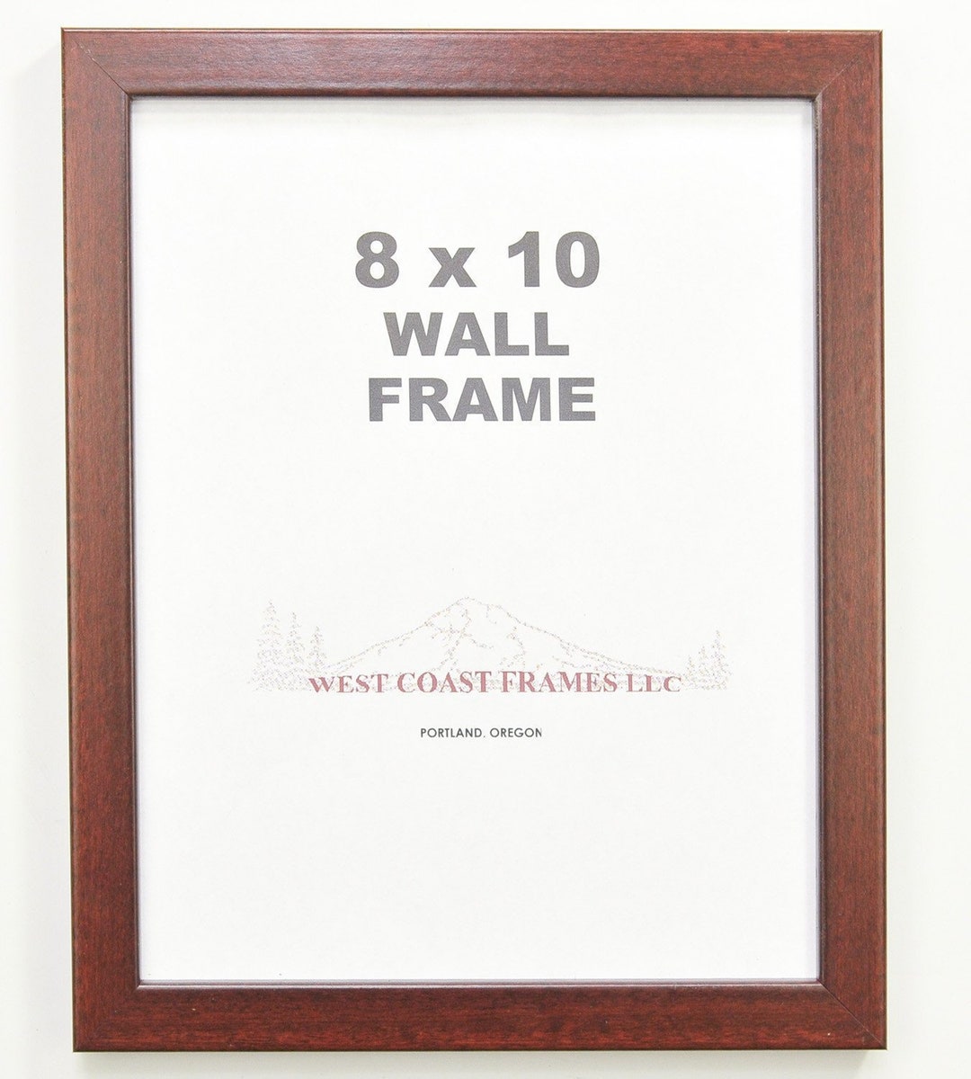 72039 Red Mahogany Picture Frame Etsy
