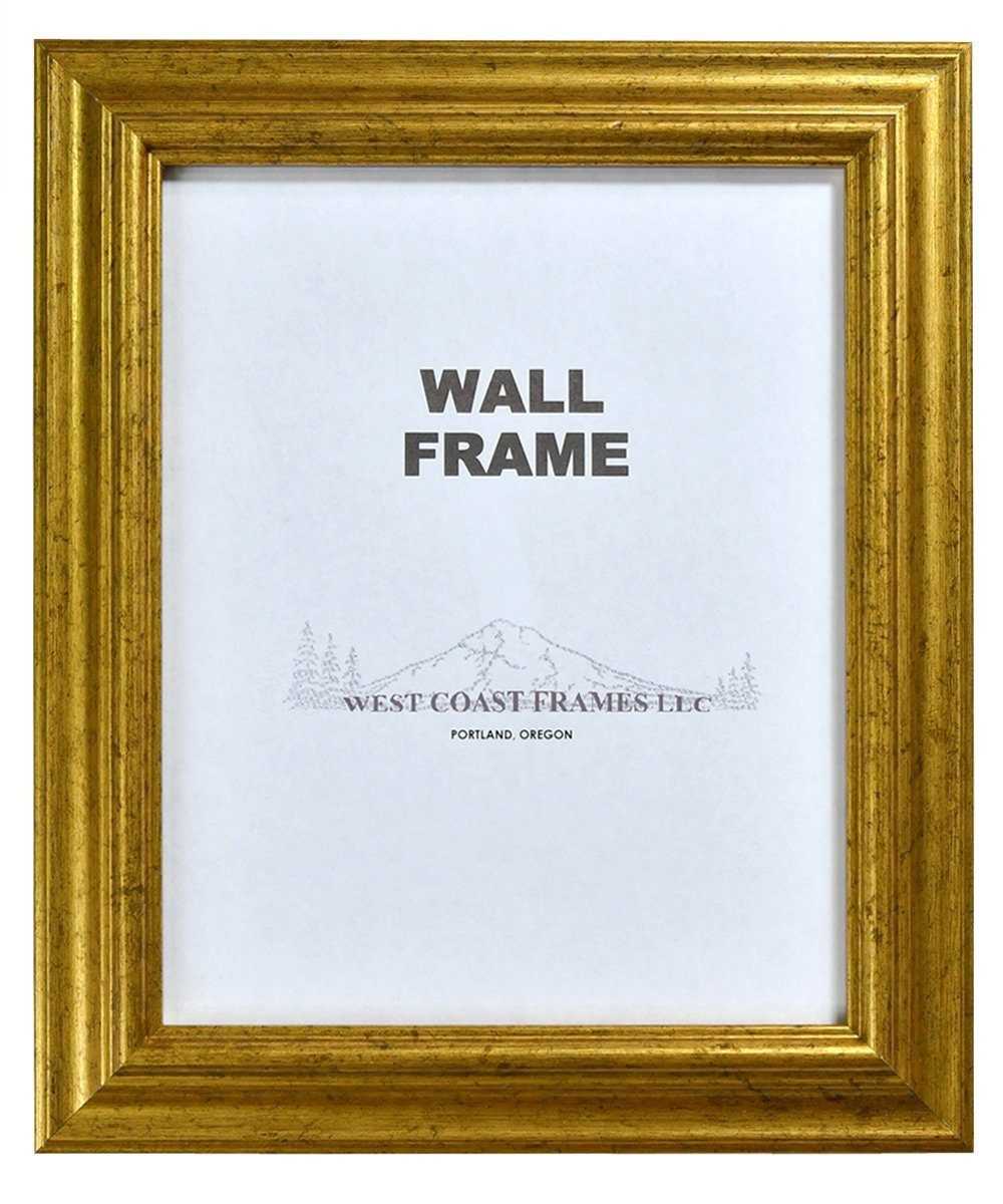 11505 Gold Photo Picture Frame Glass