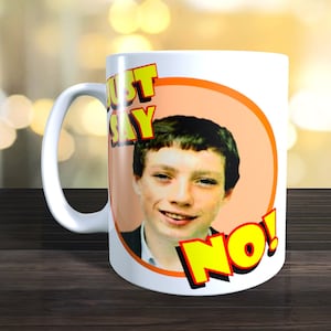 Zammo "Säg bara nej"-mugg, retro Grange Hill barn-TV