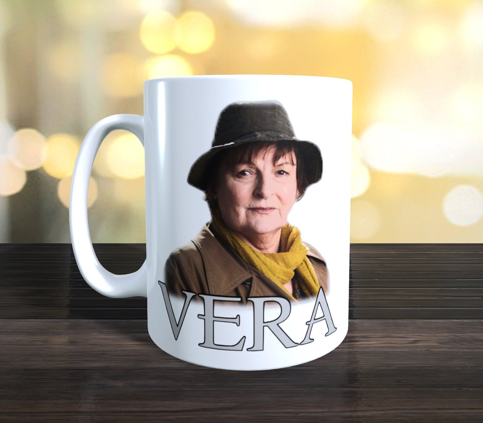 Vera Mug, TV Detective. Retro TV. Image on Both Sides Etsy UK
