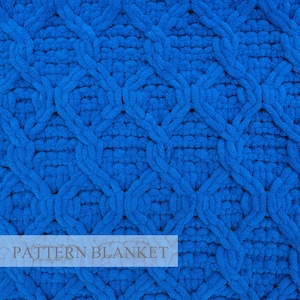Blanket Knitting Pattern, Bernat Alize Yarn Pattern, Do It Yourself ...