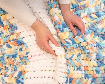 Crochet Bernat Bernat Loop Yarn Baby Blanket Set Of Favourite