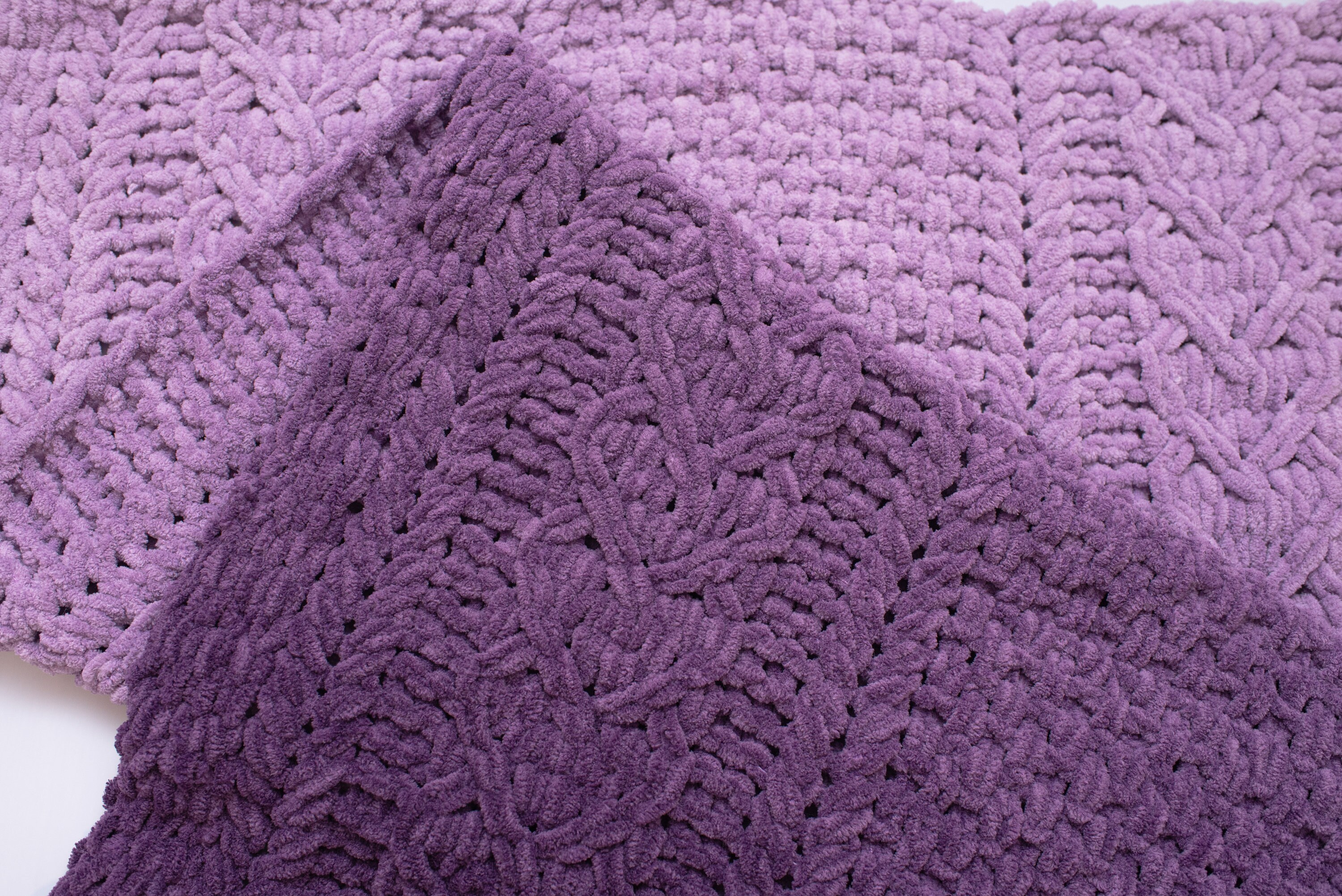 Finger Crochet Blanket Pattern Pdf Blanket Pattern Download Etsy