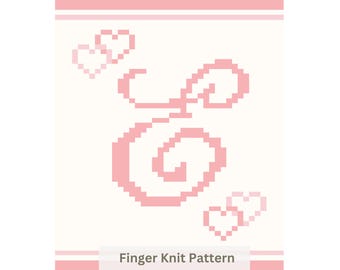 Schema per lavorare a maglia una coperta. Schema per lavorare a maglia una coperta spessa con la lettera E iniziale: tutorial fai da te facile e veloce (PDF)