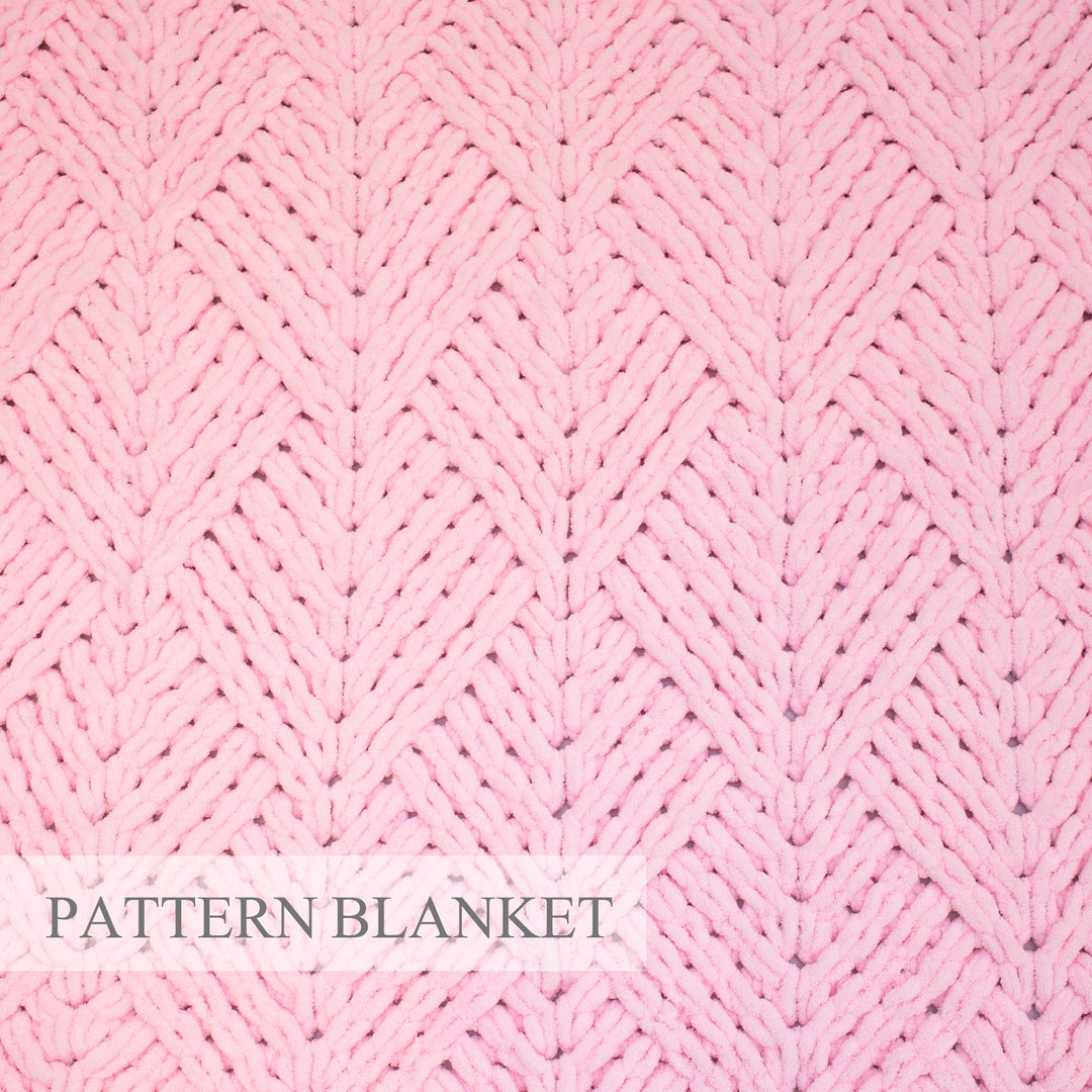 Loop Yarn Blanket Pattern, Chunky Knit Blanket, Alize Puffy Blanket