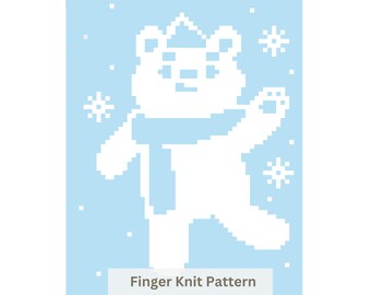 Patrón de manta tejida. Patrón de manta gruesa: Tutorial para tejer a mano (Patrón en PDF)