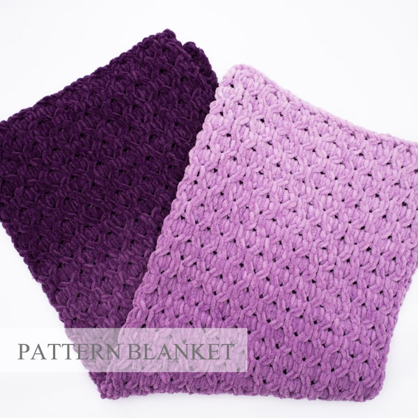 Blanket Yarn Knitting Patterns Etsy