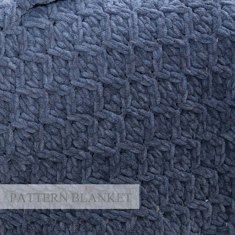 Alize Puffy Fine Blanket Pattern, Bernat Alize Yarn Pattern, Finger