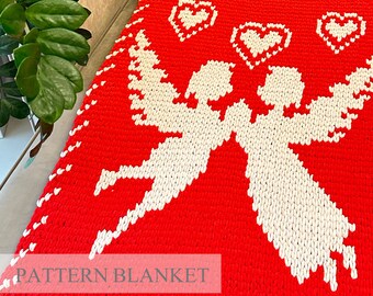 Loop Garn-Decke Muster. Finger stricken: Gute einfache DIY-Anleitung (PDF)