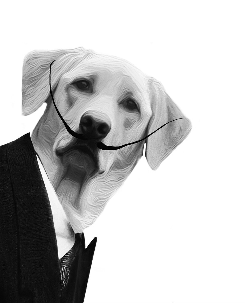 Custom Pet Portrait funny pet portrait Regal Pet Portrait ...