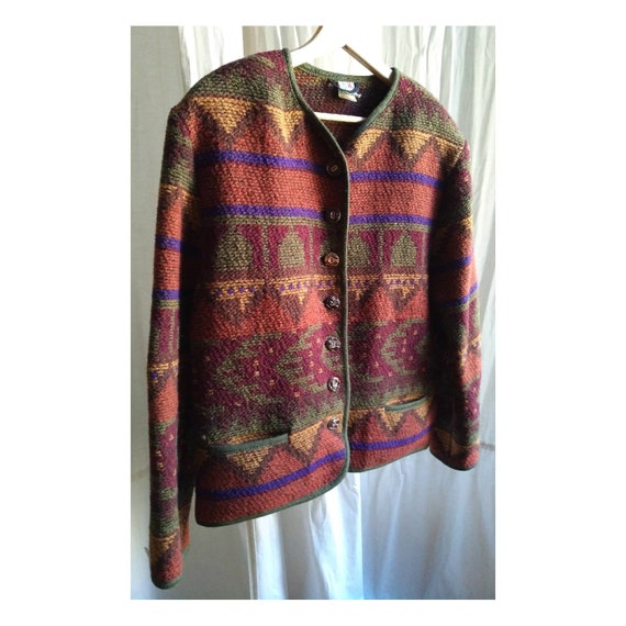 Pendleton meets austrian Trachten jacket, austrian