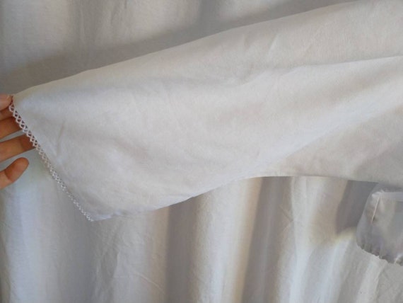Cropped austrian blouse, cropped linen blouse, Tr… - image 6