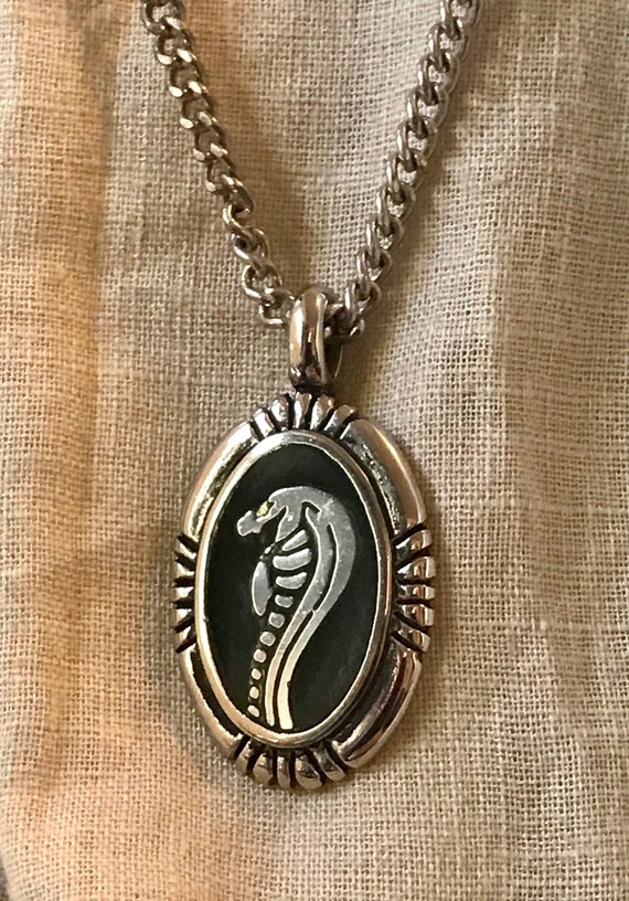 Silver Cobra Necklace