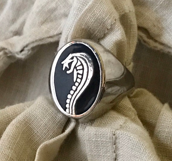 Silver Cobra Ring size 9 - image 1
