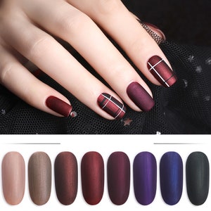 Haze Blue Series Nail Polish Matte Nail Polish Handmade Nail Etsy Don´t miss reviews and ratings from customers and choose the best lovely nails locations according by. haze blue series nail polish matte nail