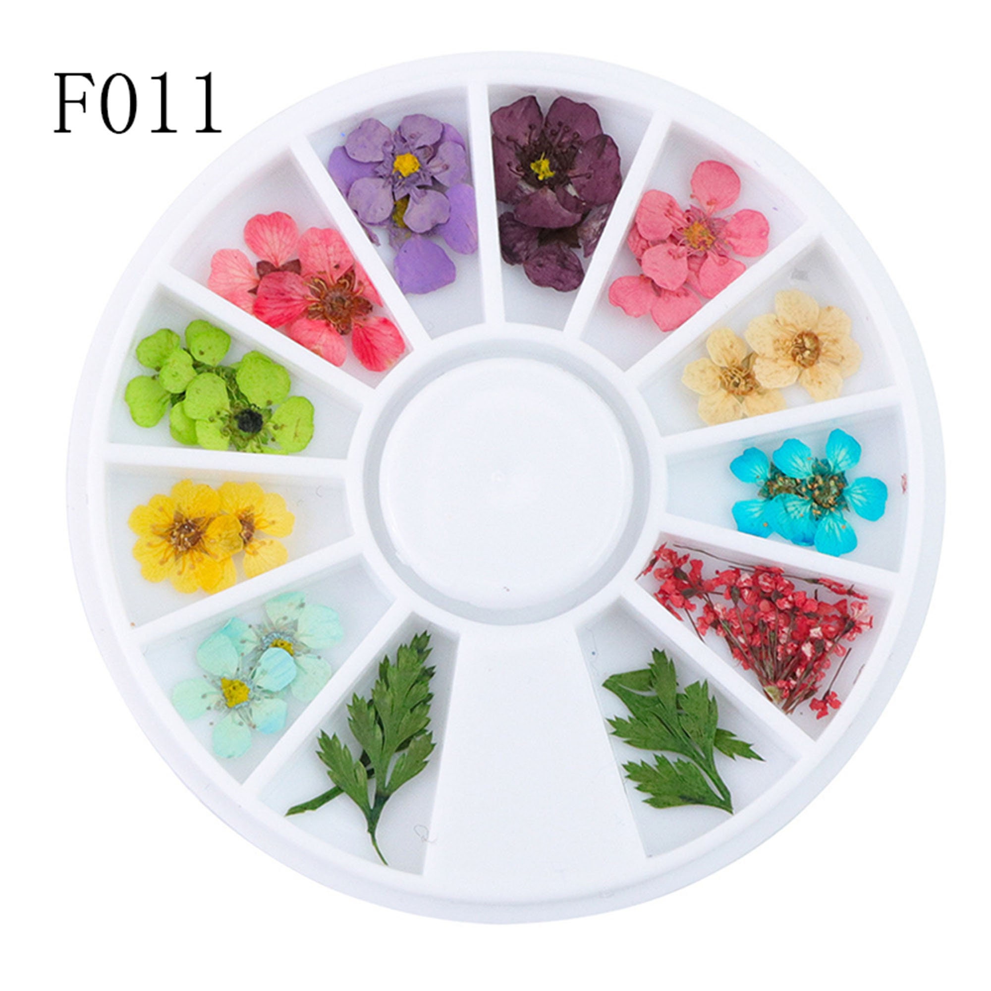 1box Mixed Dried Flowers Nail Natural Dried Flower Nail Art. Etsy