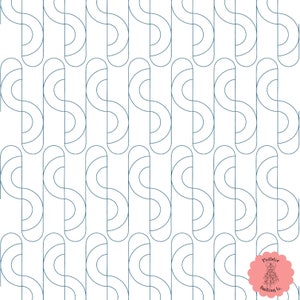 Sliced Apples - Digital Edge-to-Edge Quilting Pattern for Longarm Quilting