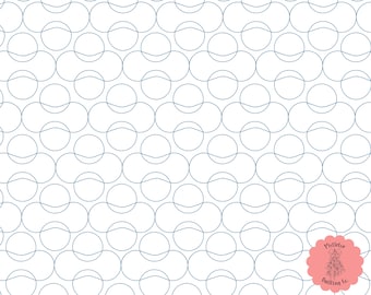 Inner Tube Digital Edge-to-Edge Quilting Pattern for Longarm Quilting