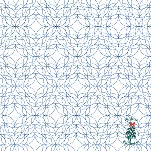 Splendor Digital Edge-to-Edge Quilting Pattern for Longarm Quilting