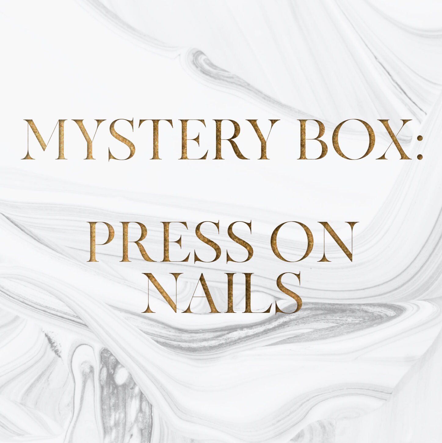Press on Nails Mystery Box 3 Nail Sets Etsy