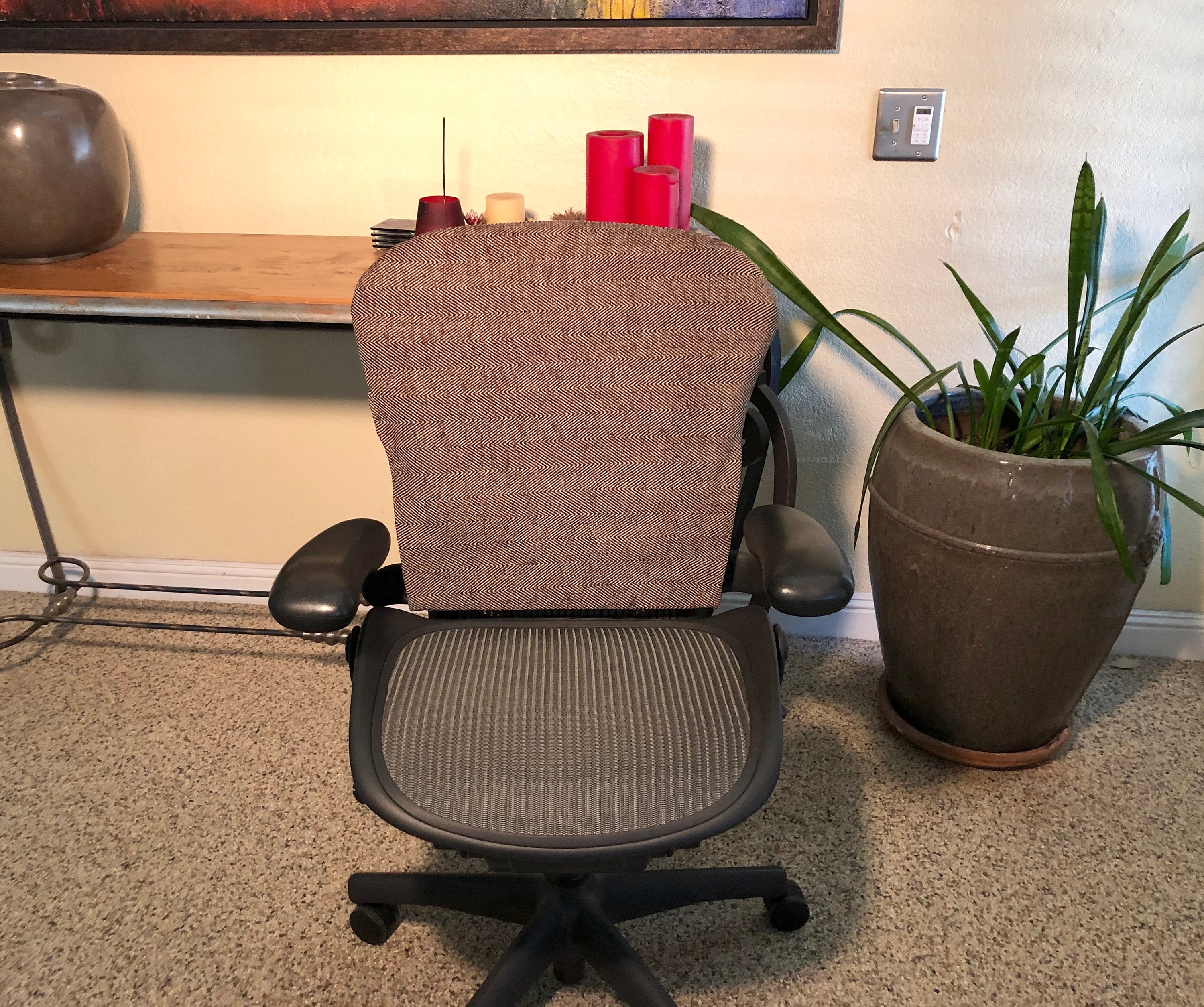 Herman Miller Aeron Stuhl Sitz Lehne Bezug -