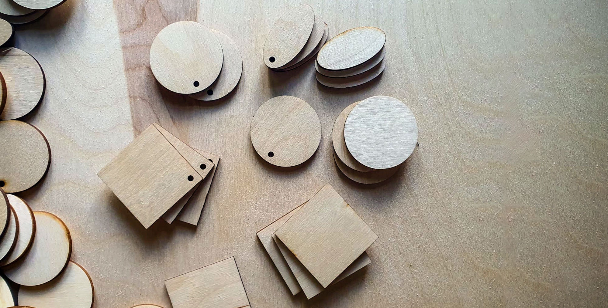 Scalloped Circle Cutout Shapes Unfinished Wood Various Sizes Wood Craft  Shapes 170209 
