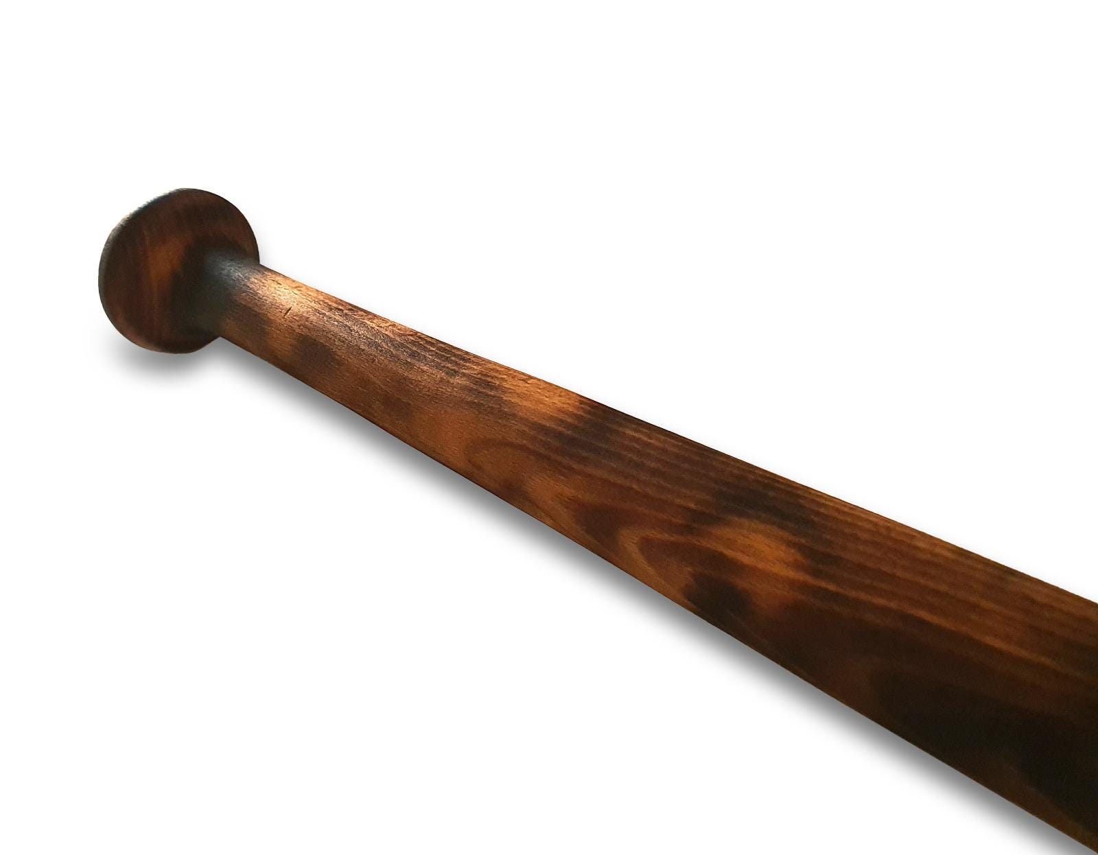 Dragon Baseball Bat | Scorched Wood | Personalized Burnt Baseball Bat