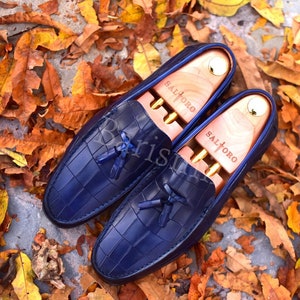 Croc moccasins on sale