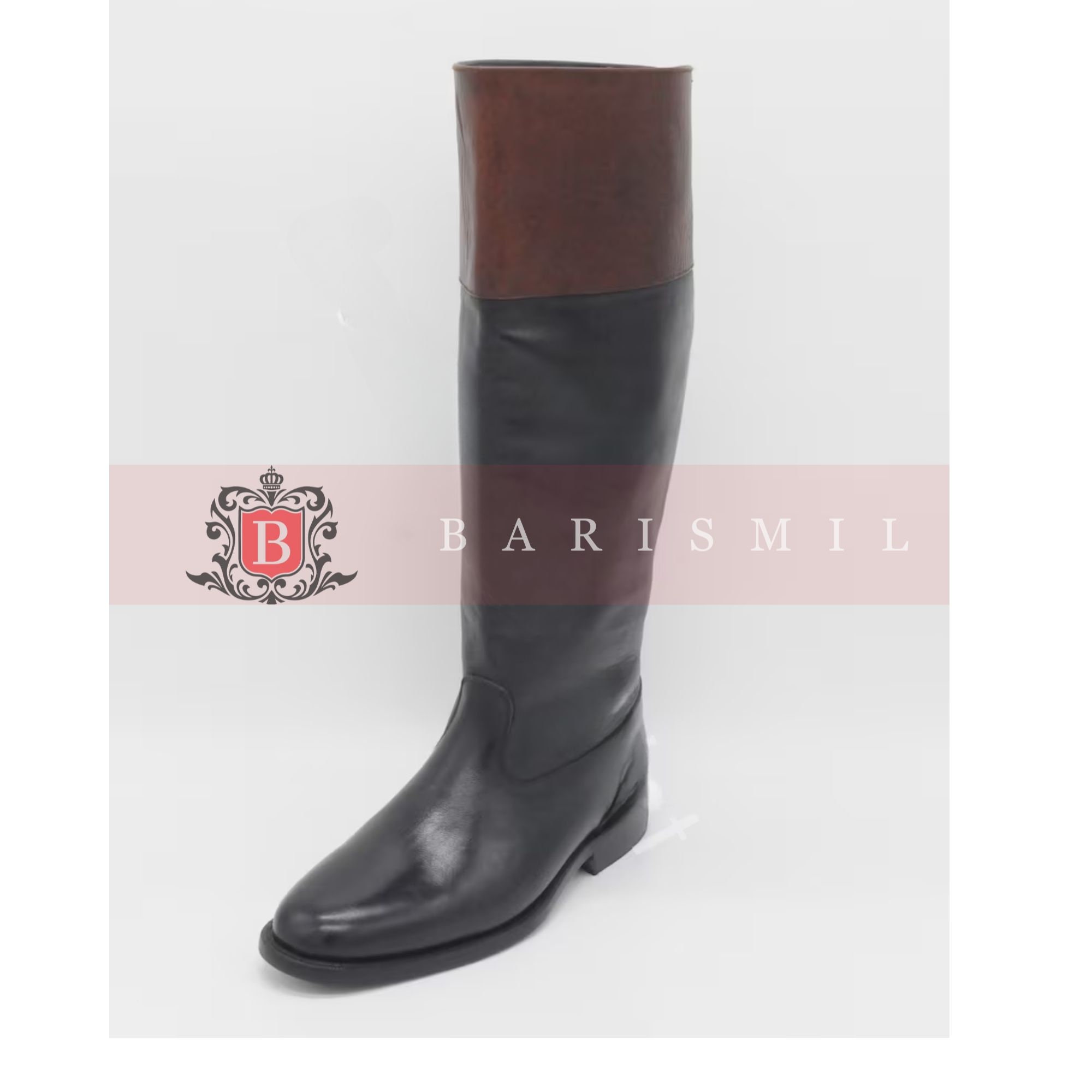Handmade Leather Riding Boots: Custom Knee-high Long Boots - Etsy