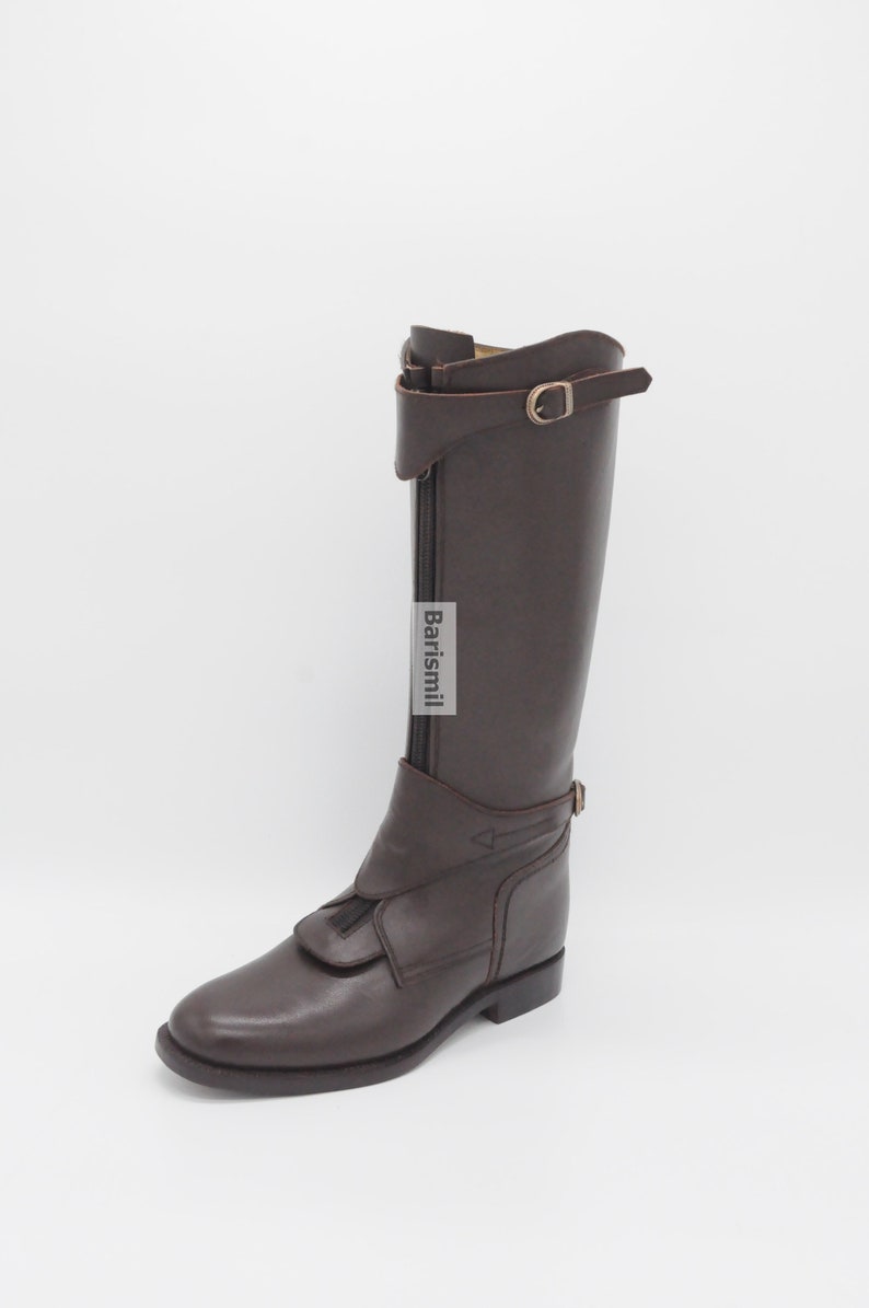 Leather Polo Boots Custom Made Riding Boots Polo Riding