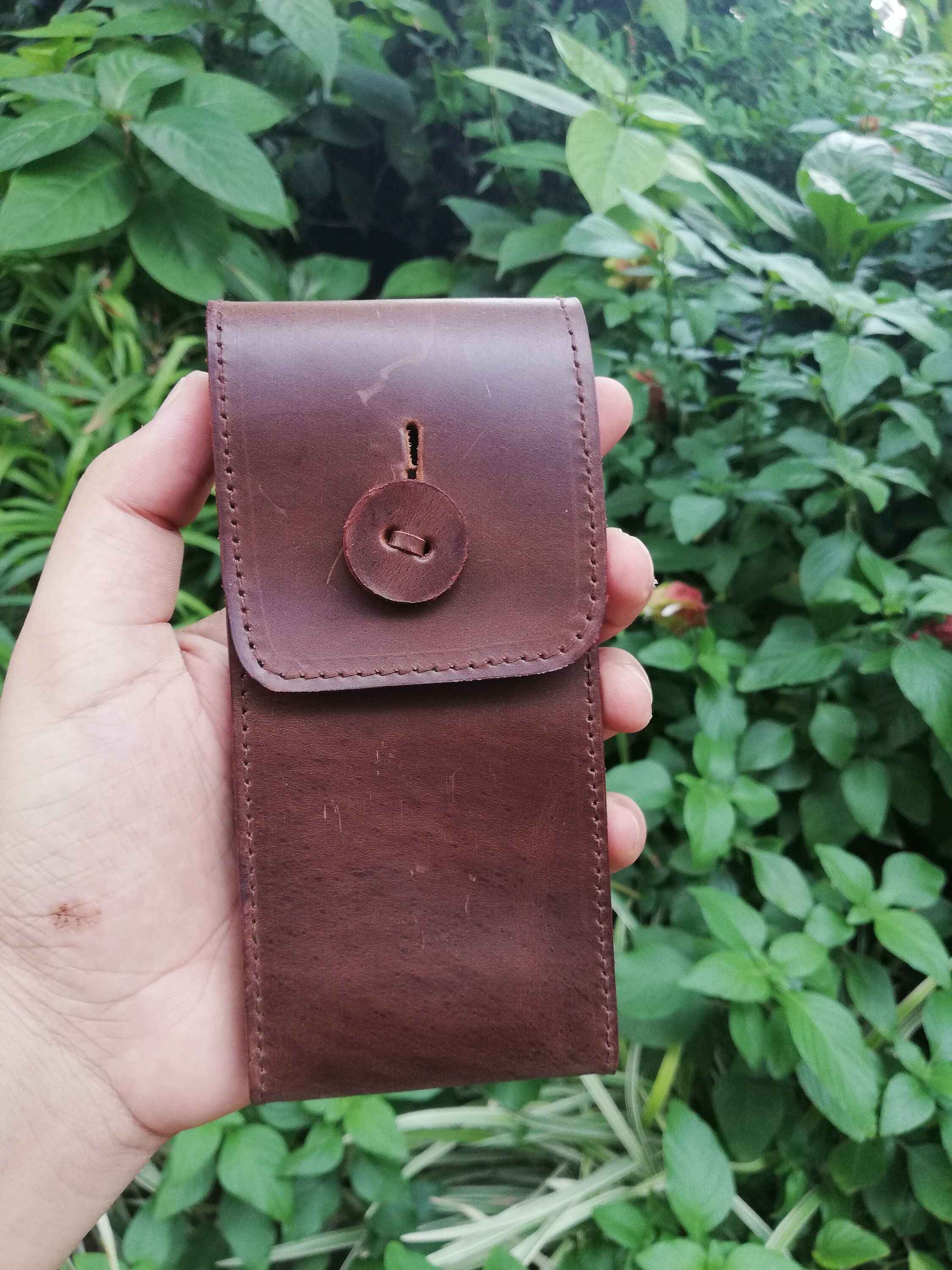 Leather Watch Case Handmade Leather Wrist Watch Case Leather Corporate