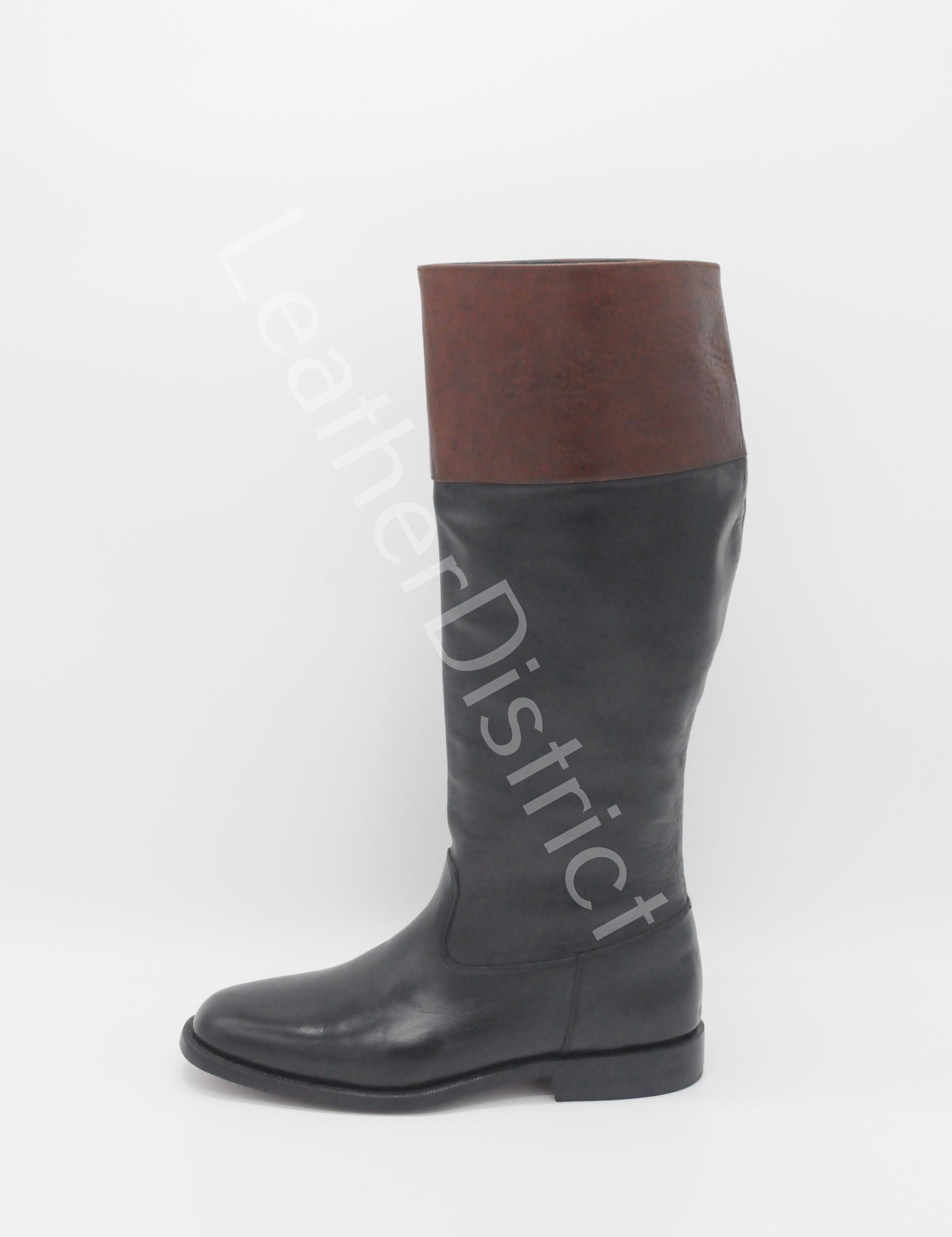 Handmade Leather Riding Boots Custom Made Hunting Boots Custom Etsy UK