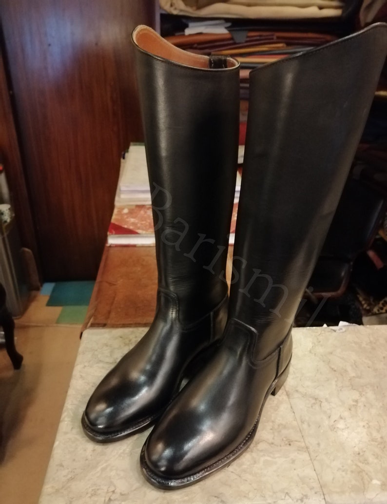 Handmade Polo Riding Boots Leather Equestrian Riding Boots Custom Made