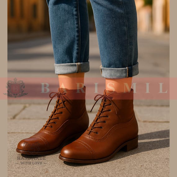 brown flat dress boots Amazon.com | Women's Large Casual Flat Bottom Ankle Boots with Back Zipper  Boots Classic S (Coffee, 6.5)