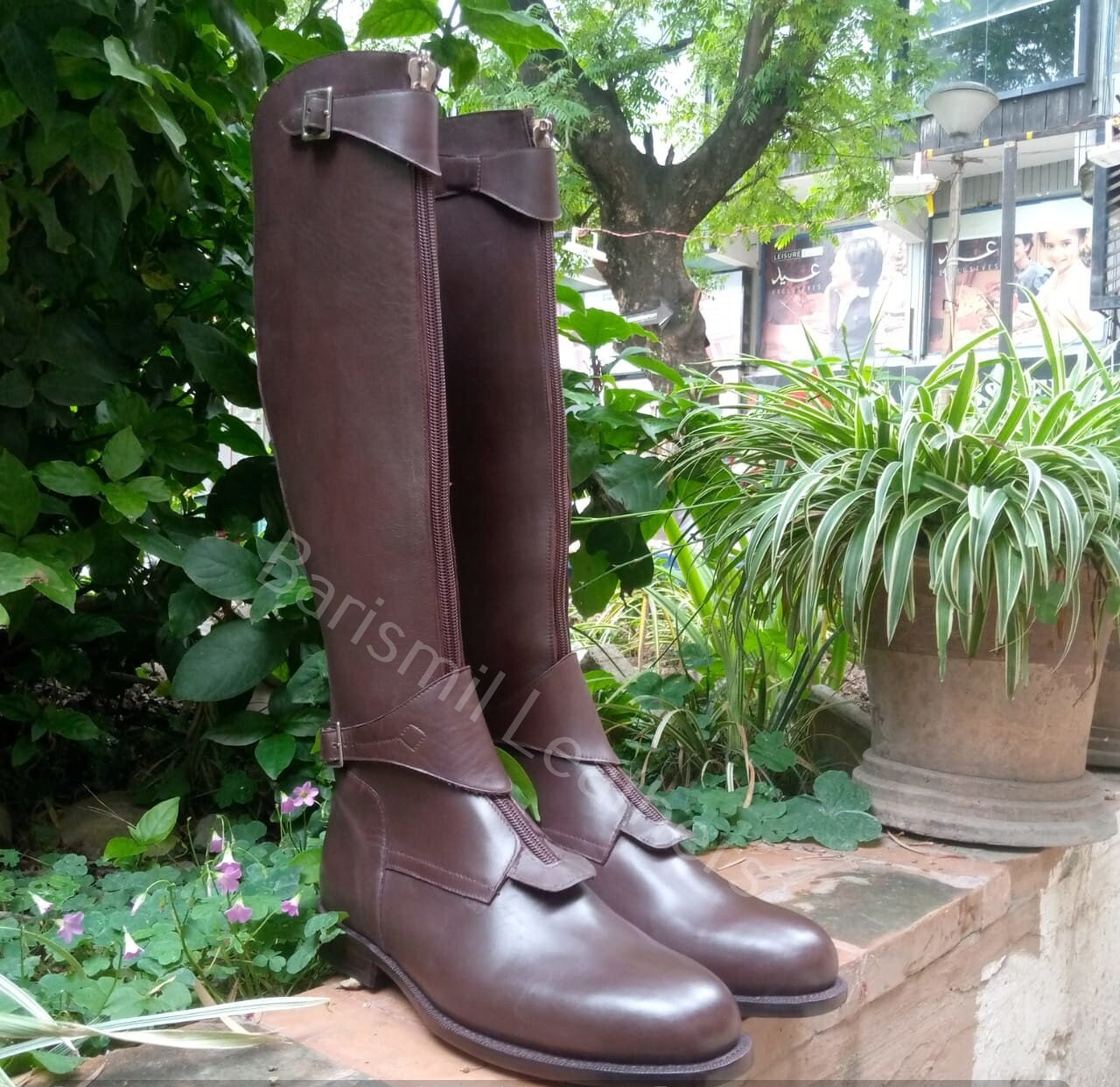 Tailor Made Riding Boots Leather Equestrian Boots Handmade Tall Riding