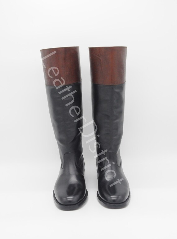 Botas de cuero hechas a medida botas de caza personalizadas | Etsy España