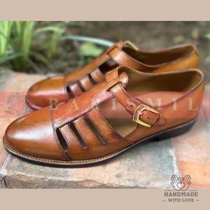 Men Summer Sandals | Handmade Dress Sandal | Men Summer Dress Shoes | Gladiator Sandals for men | Custom Made Summer Sandals.