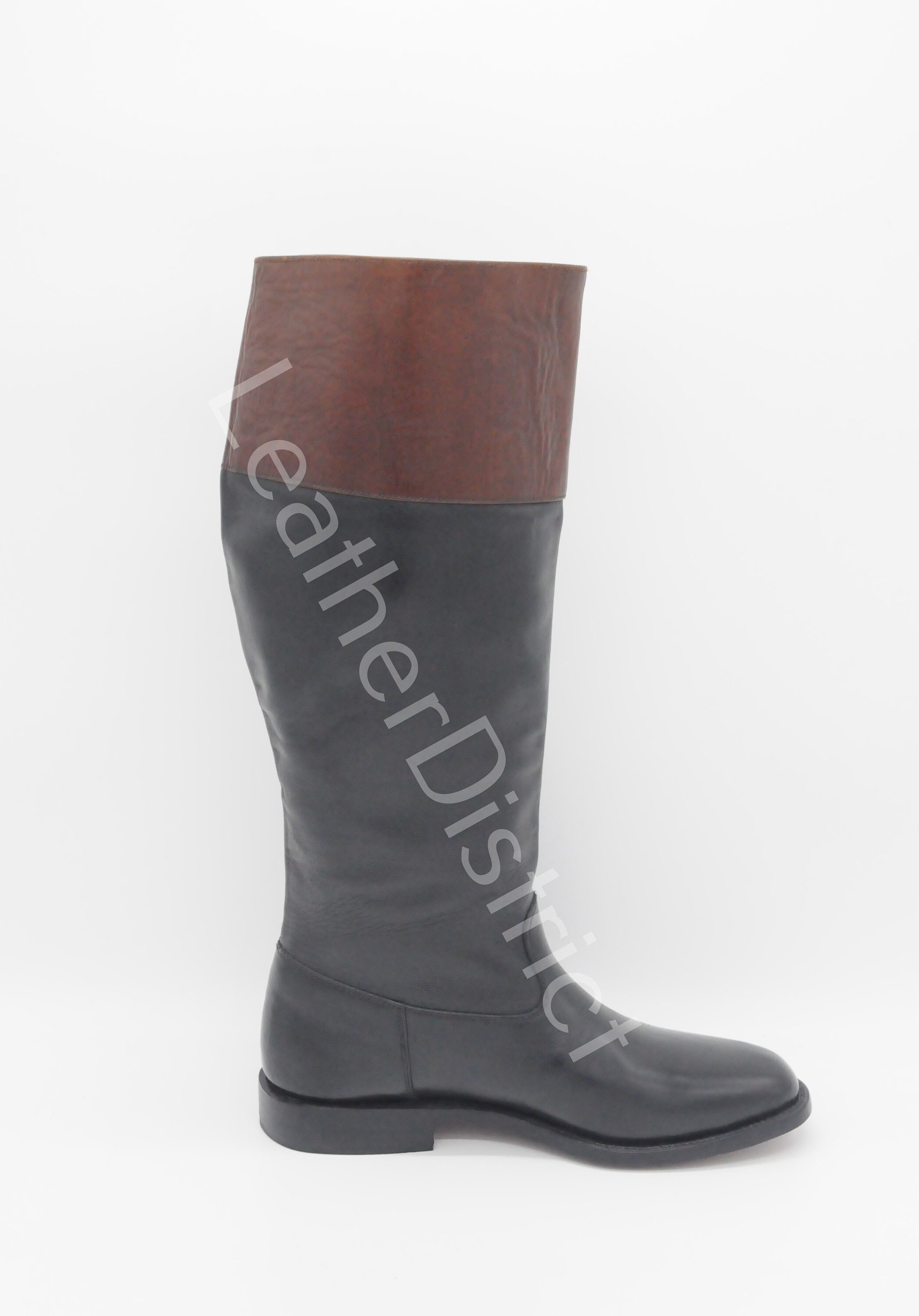 Handmade Leather Riding Boots Custom Made Hunting Boots Custom Etsy UK