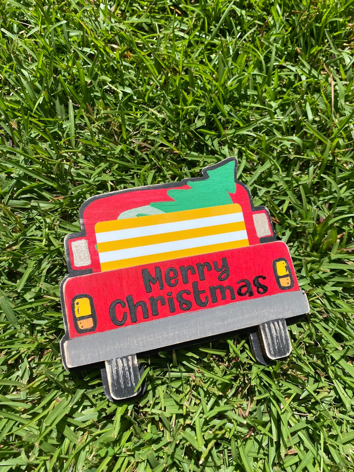Christmas Truck Gift Card Holder/svg/laser Cut File Etsy