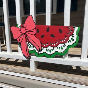 Americana/ Wassermelone/ Püppchen/ Coquette/ Schleife/ 4.Juli/ Türschild/ SVG/ Digitale Datei