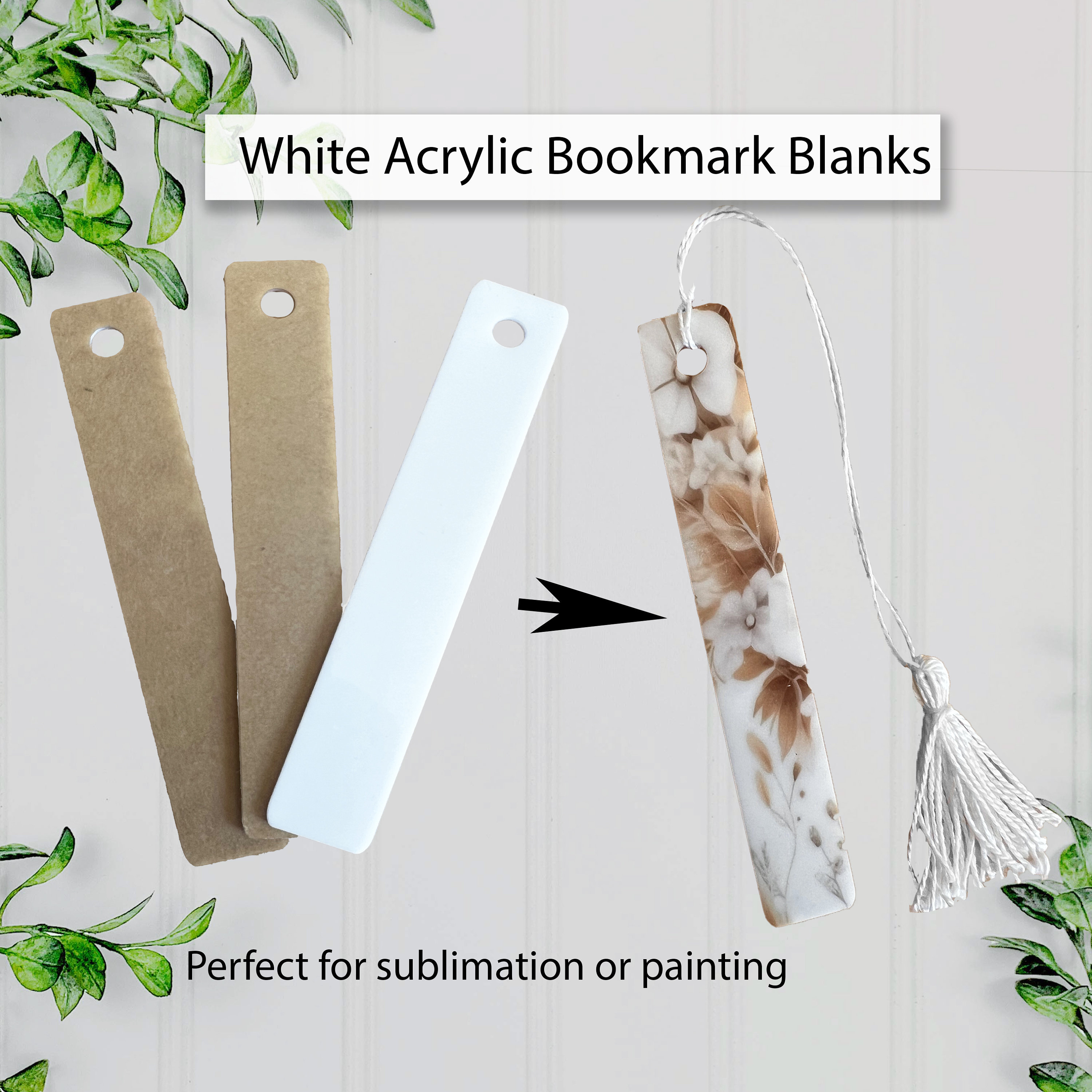 Sublimation Bookmark 