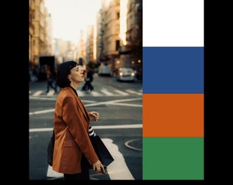 URBAN STREET PRESET - Day and Night Time Presets - Preset For Lightroom - Digital Download Colorful Presets - Set Of 8 Presets