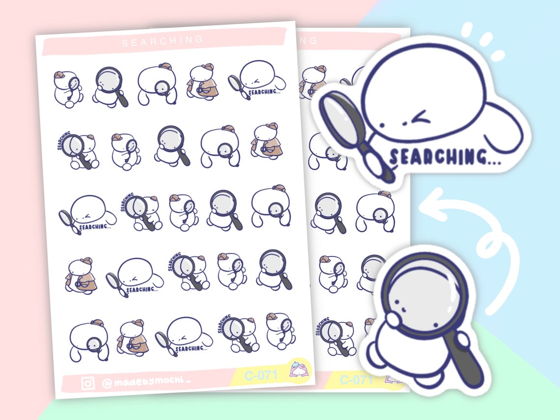 Research Stickers Assignment Stickers Work Stickers School Etsy