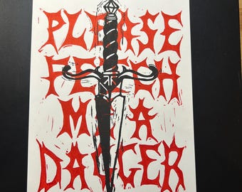 Linogravure My Chemical Romance