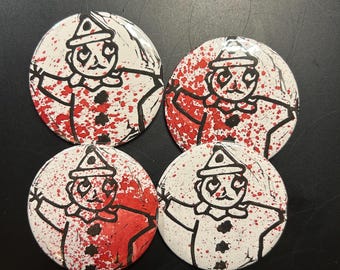 Bouton Bloody Clown de My Chemical Romance (1)
