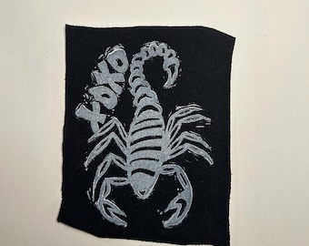 Écusson inspiré du scorpion de My Chemical Romance et Frank Iero