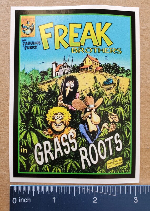 Fabulous Furry Freak Brothers #2 Underground Comics Rip Off